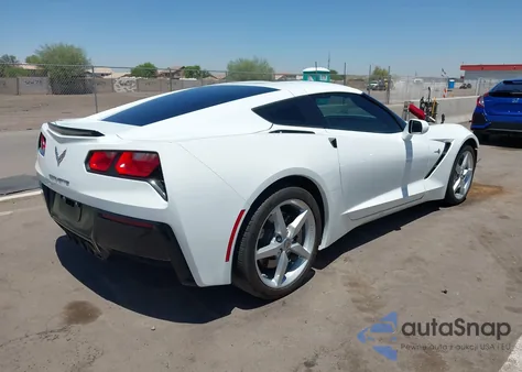 2015 Chevrolet Corvette Stingray 1Lt из США, поврежденный, VIN 1G1YB2D75F5123362